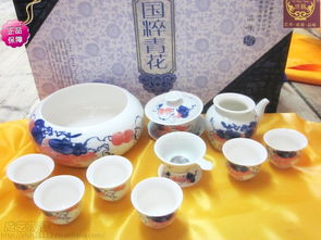 精美茶具与工艺礼品批发 彩藤球与德化茶具的商业机遇
