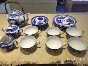 日本青花茶具 精致茶道文化的典雅之选