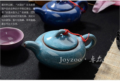 冰裂茶具套装 匠心工艺，品味茶道艺术